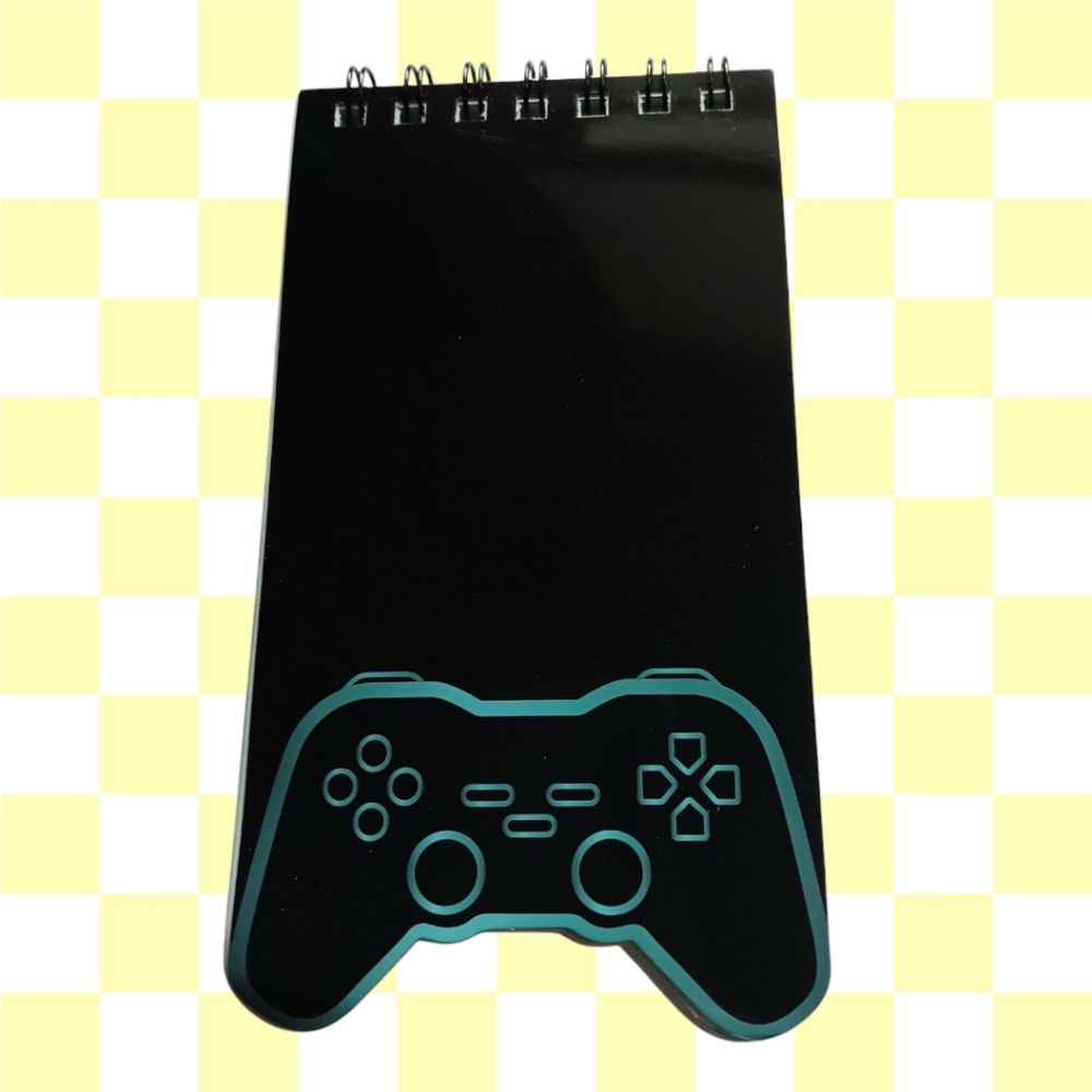 Green Game Controller Notepad - Picture 2 of 3